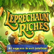 j&t express brasil telefone